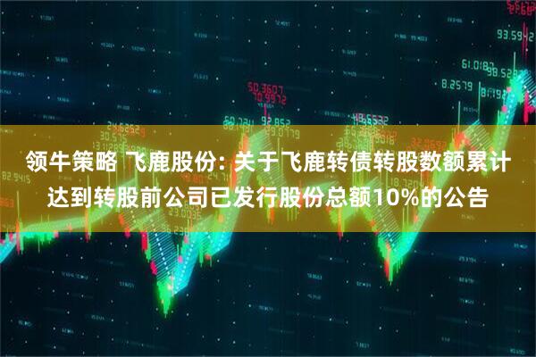 领牛策略 飞鹿股份: 关于飞鹿转债转股数额累计达到转股前公司已发行股份总额10%的公告